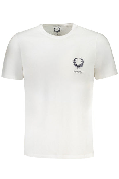 GIAN MARCO VENTURI T-SHIRT MANICHE CORTE UOMO BIANCO