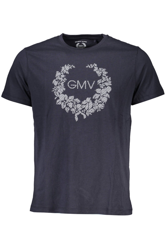 GIAN MARCO VENTURI T-SHIRT MANICHE CORTE UOMO BLU