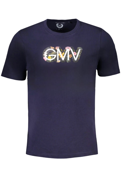 GIAN MARCO VENTURI T-SHIRT MANICHE CORTE UOMO BLU
