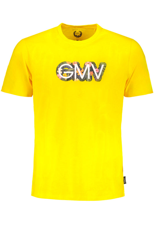 GIAN MARCO VENTURI T-SHIRT MANICHE CORTE UOMO GIALLO