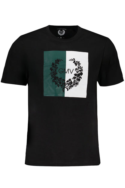 GIAN MARCO VENTURI T-SHIRT MANICHE CORTE UOMO NERO