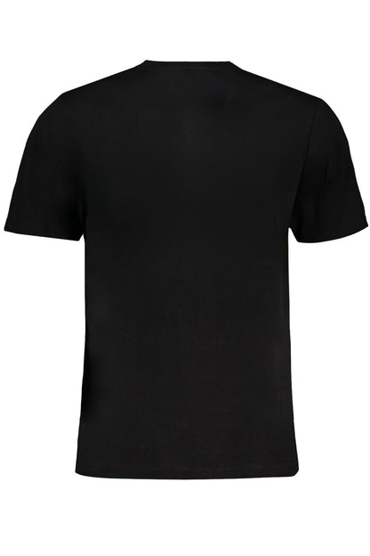 GIAN MARCO VENTURI T-SHIRT MANICHE CORTE UOMO NERO