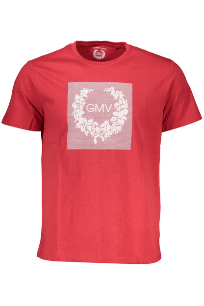 GIAN MARCO VENTURI T-SHIRT MANICHE CORTE UOMO ROSSO