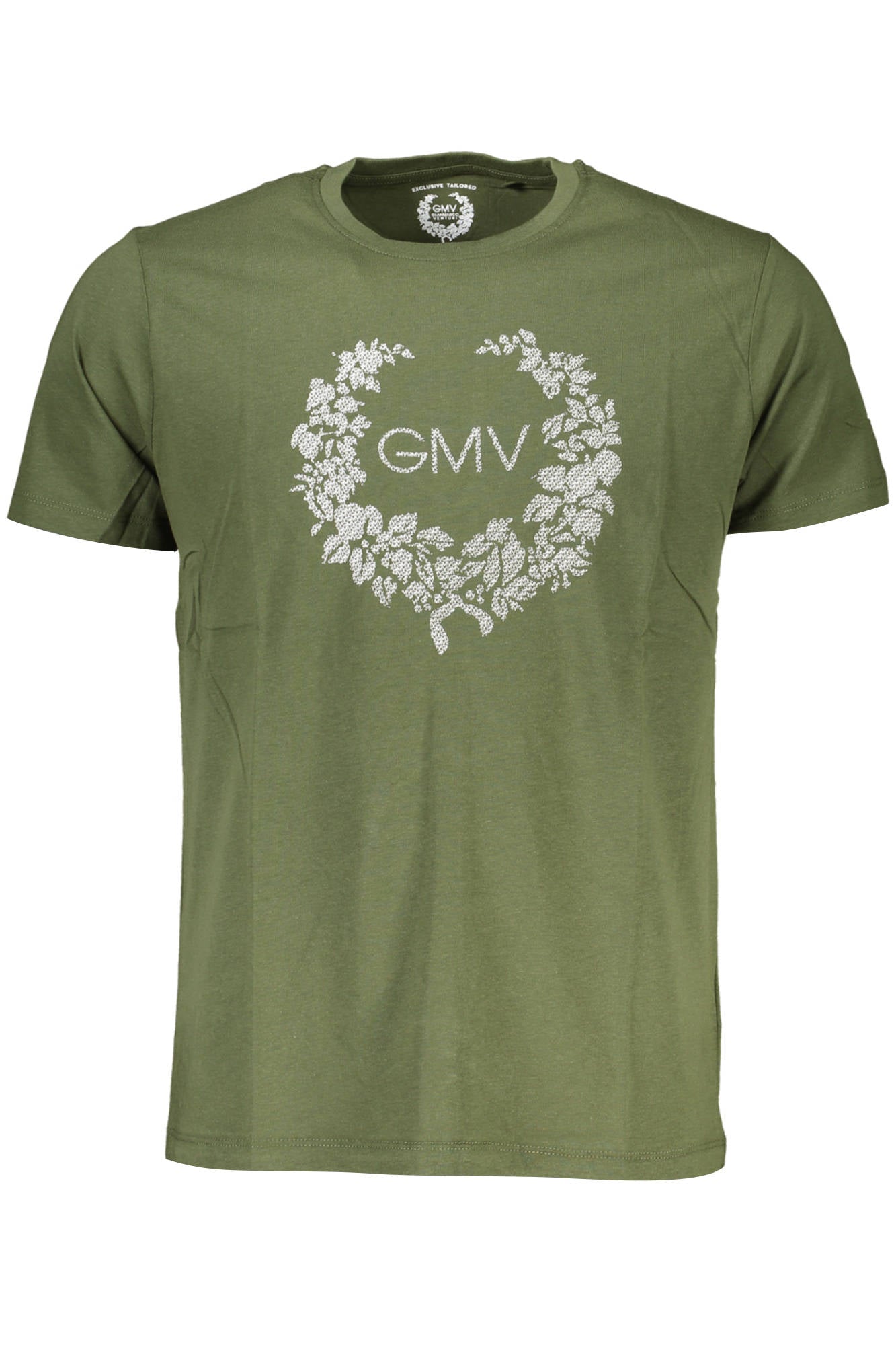 GIAN MARCO VENTURI T-SHIRT MANICHE CORTE UOMO VERDE