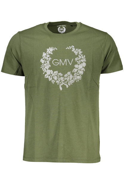 GIAN MARCO VENTURI T-SHIRT MANICHE CORTE UOMO VERDE