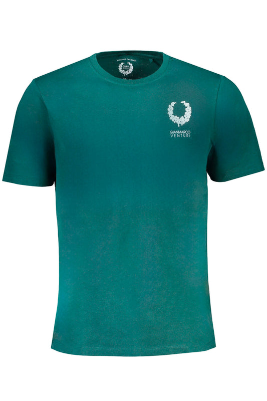 GIAN MARCO VENTURI T-SHIRT MANICHE CORTE UOMO VERDE