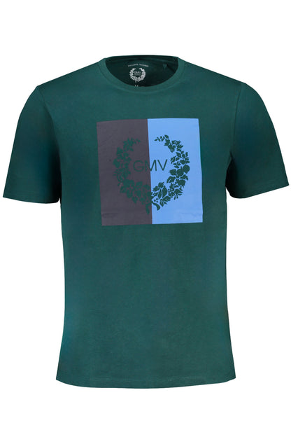 GIAN MARCO VENTURI T-SHIRT MANICHE CORTE UOMO VERDE