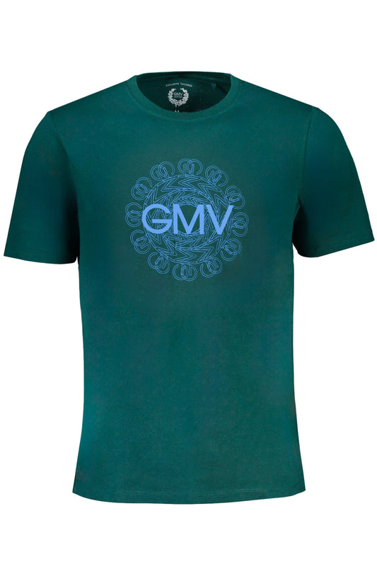 GIAN MARCO VENTURI T-SHIRT MANICHE CORTE UOMO VERDE