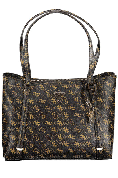 GUESS JEANS BORSA DONNA MARRONE
