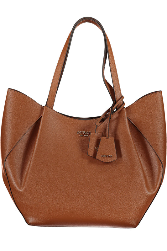 GUESS JEANS BORSA DONNA MARRONE