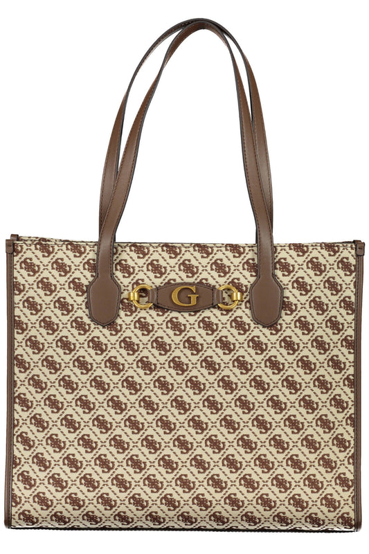 GUESS JEANS BORSA DONNA MARRONE