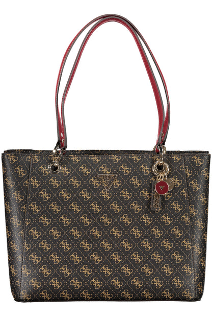 GUESS JEANS BORSA DONNA MARRONE