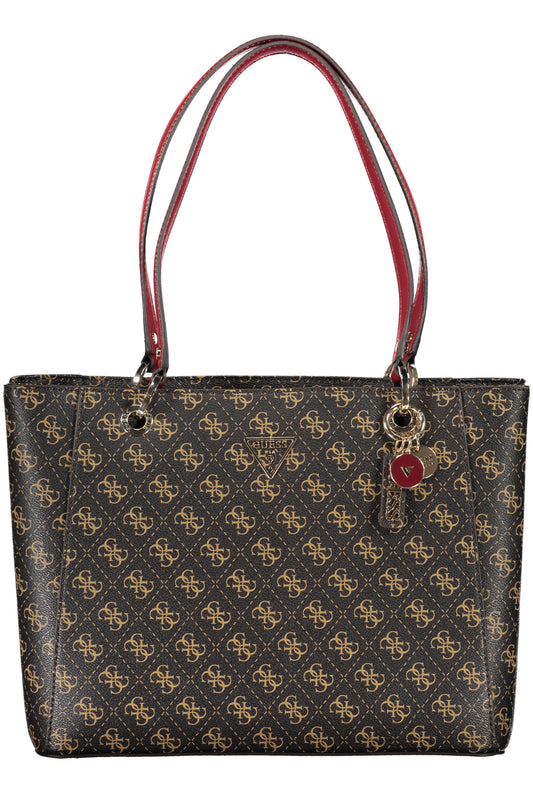 GUESS JEANS BORSA DONNA MARRONE