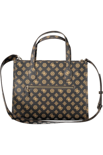 GUESS JEANS BORSA DONNA MARRONE