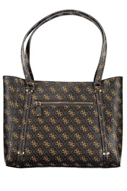 GUESS JEANS BORSA DONNA MARRONE