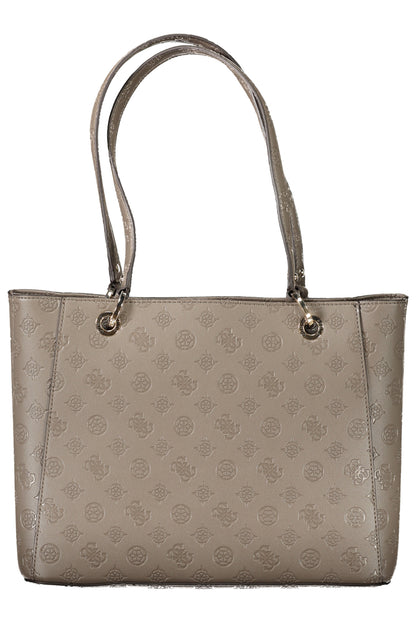 GUESS JEANS BORSA DONNA MARRONE