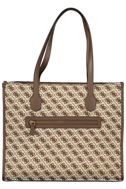 GUESS JEANS BORSA DONNA MARRONE
