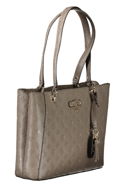 GUESS JEANS BORSA DONNA MARRONE