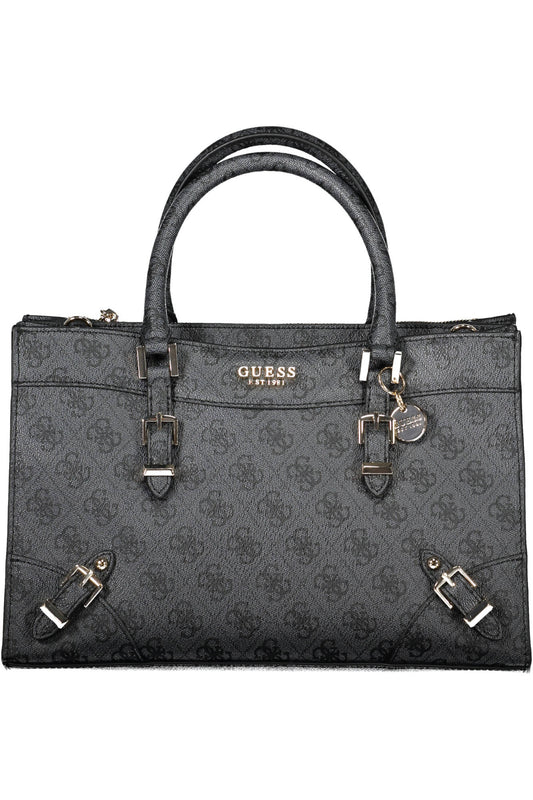 GUESS JEANS BORSA DONNA NERO