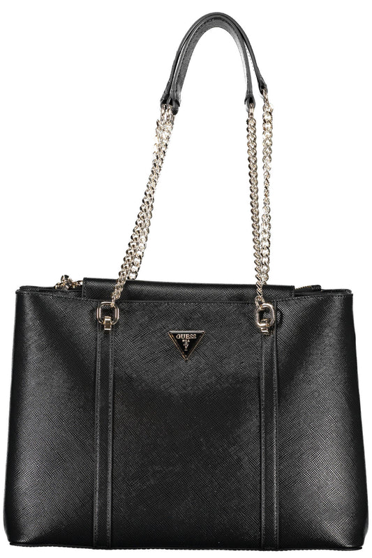 GUESS JEANS BORSA DONNA NERO