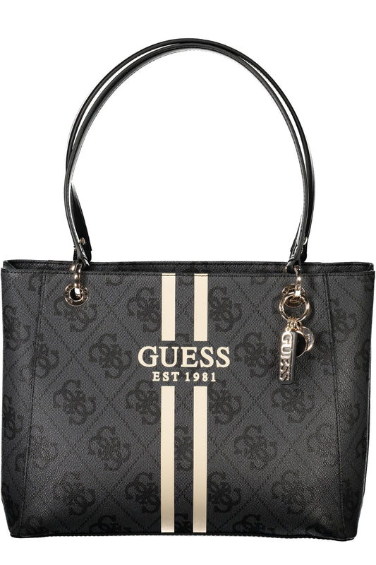 GUESS JEANS BORSA DONNA NERO