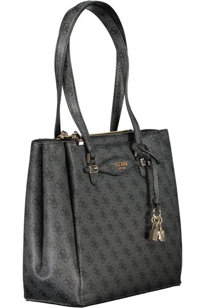 GUESS JEANS BORSA DONNA NERO