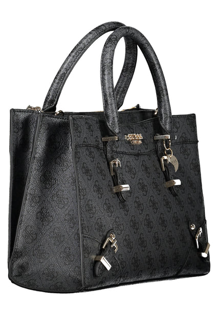 GUESS JEANS BORSA DONNA NERO