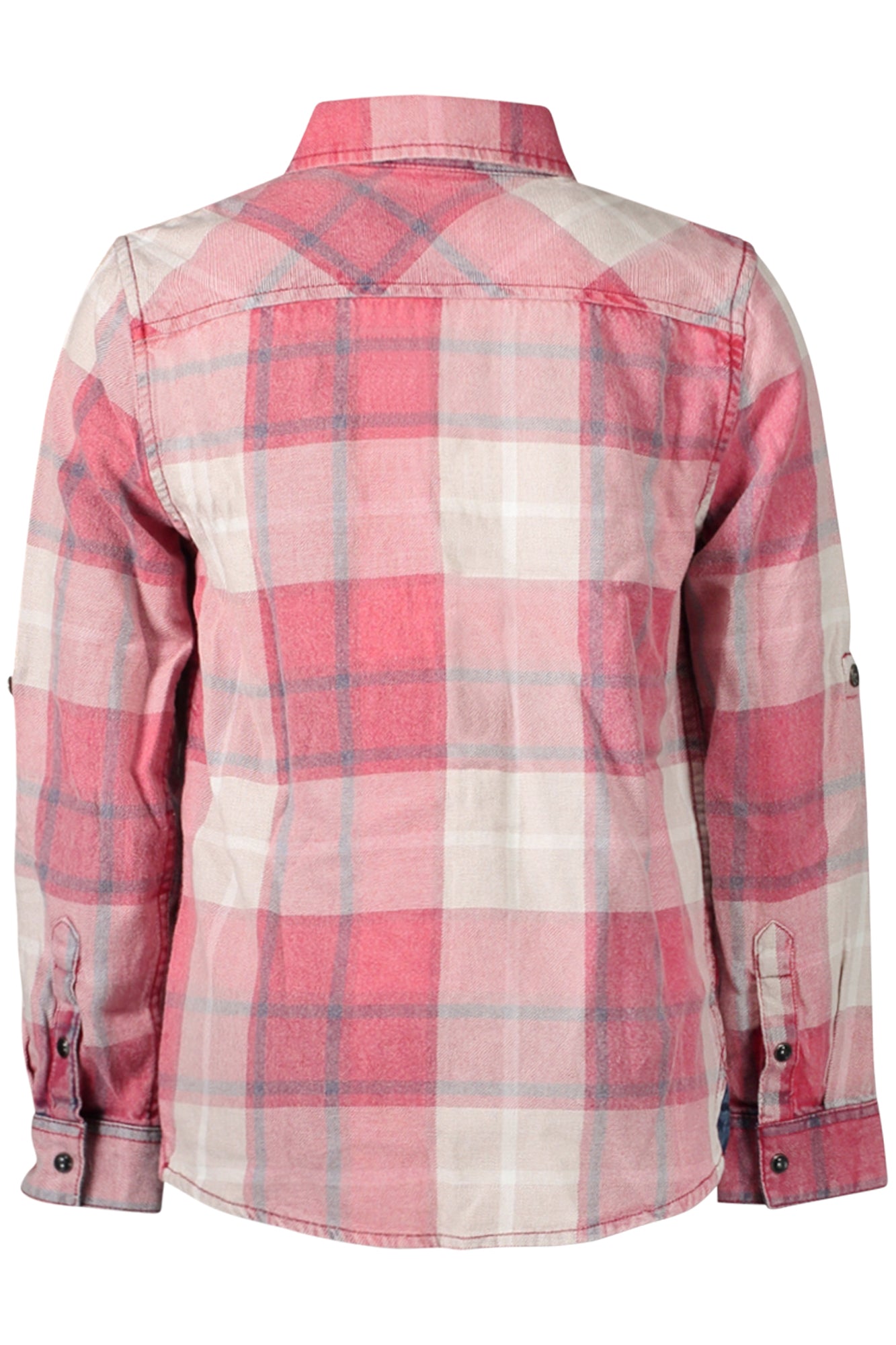 GUESS JEANS CAMICIA MANICHE LUNGHE BAMBINO ROSSO