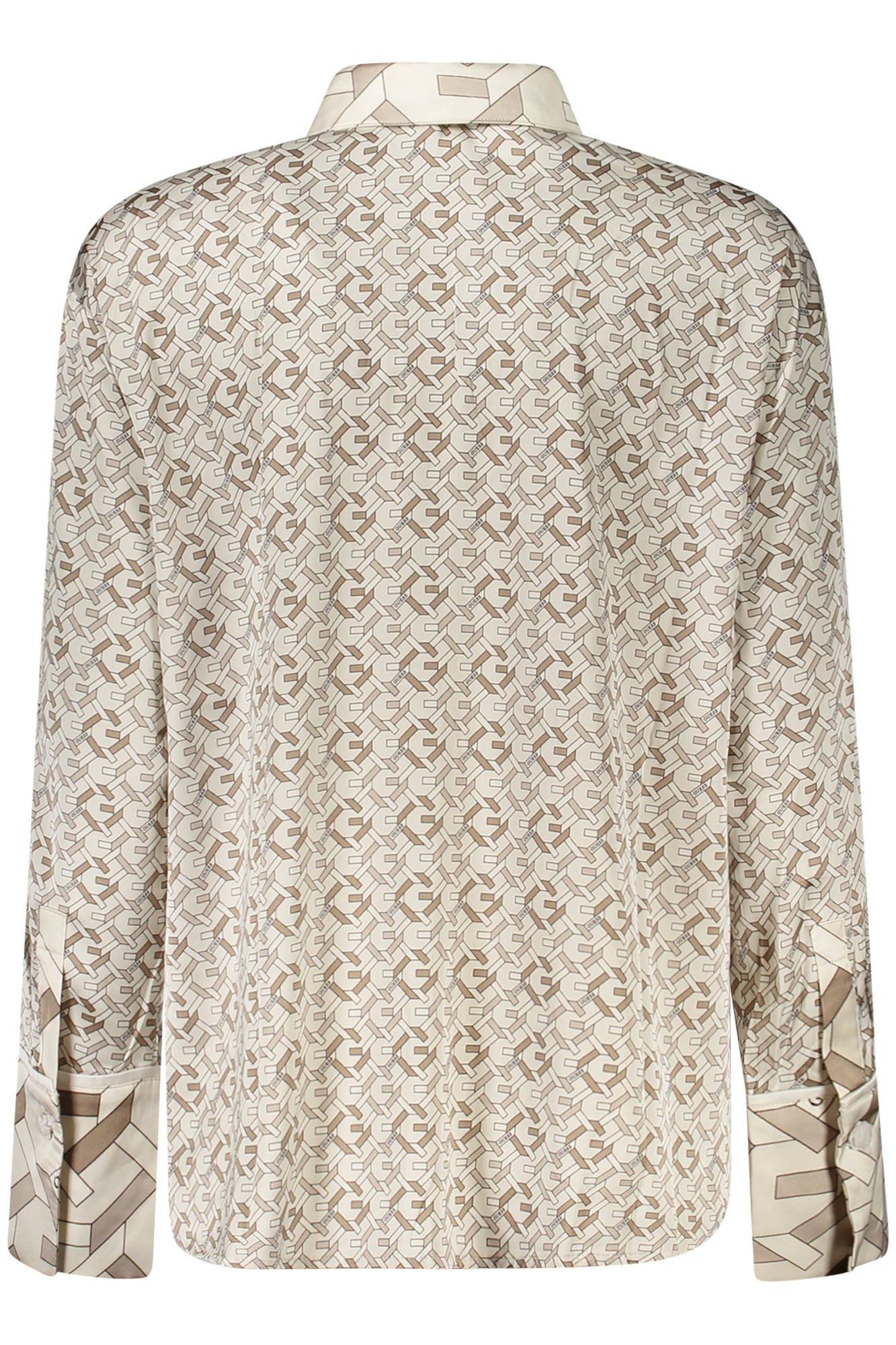 GUESS JEANS CAMICIA MANICHE LUNGHE DONNA BEIGE
