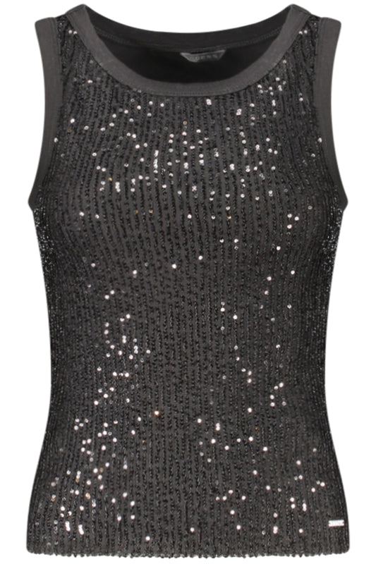 GUESS JEANS CANOTTA DONNA NERO