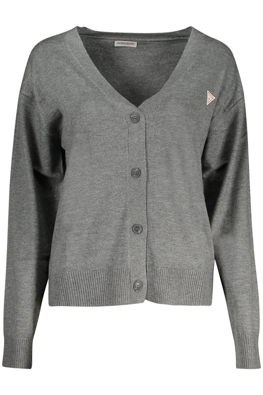 GUESS JEANS CARDIGAN DONNA GRIGIO