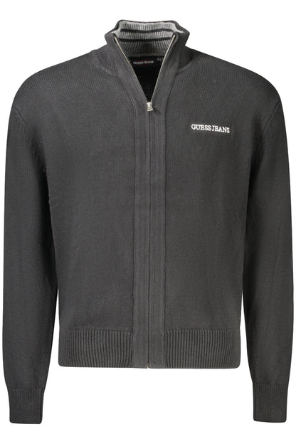 GUESS JEANS CARDIGAN UOMO NERO