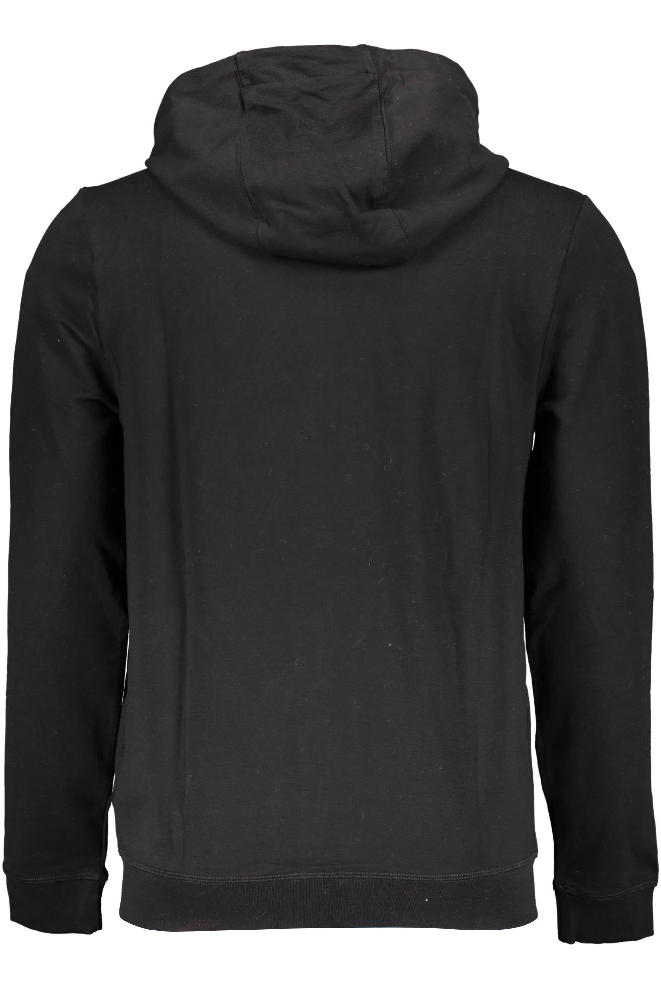 GUESS JEANS FELPA CON ZIP UOMO NERO