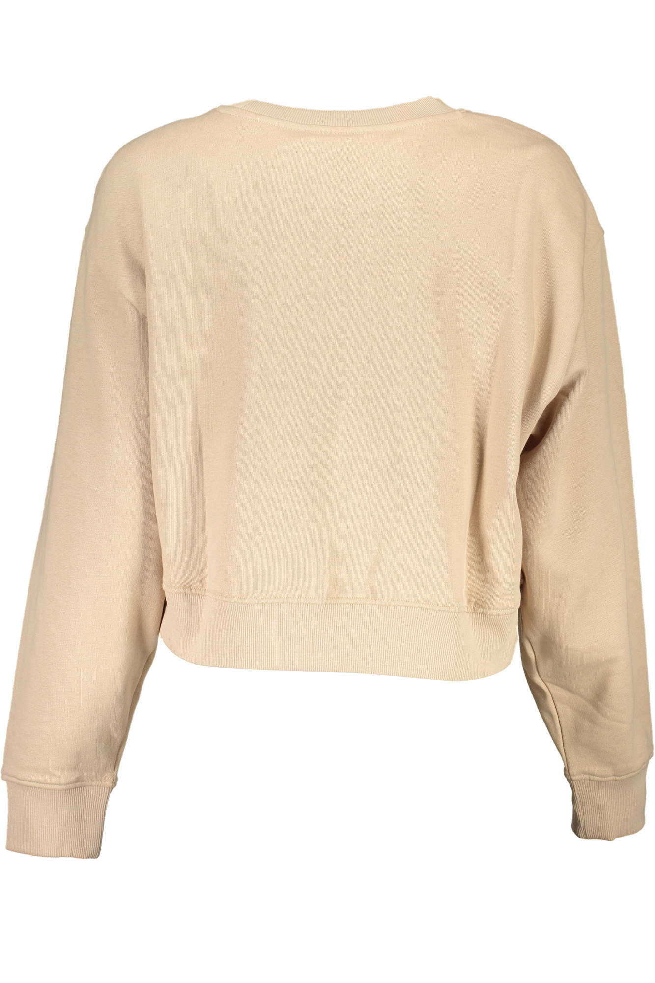 GUESS JEANS FELPA SENZA ZIP DONNA BEIGE