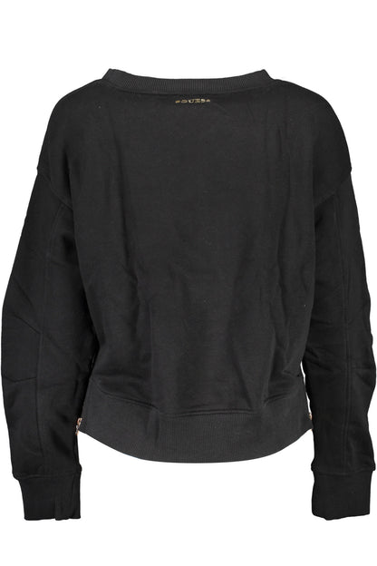 GUESS JEANS FELPA SENZA ZIP DONNA NERO
