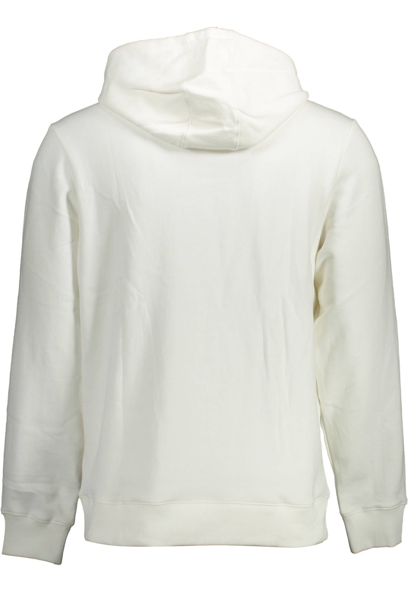GUESS JEANS FELPA SENZA ZIP UOMO BIANCO