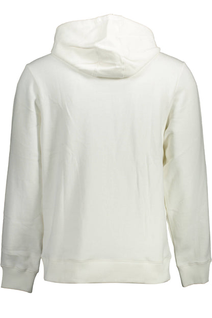 GUESS JEANS FELPA SENZA ZIP UOMO BIANCO