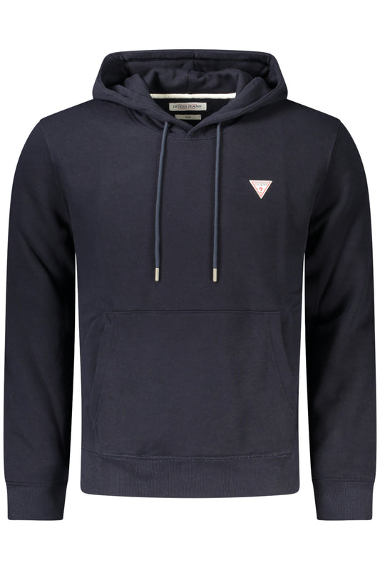 GUESS JEANS FELPA SENZA ZIP UOMO BLU