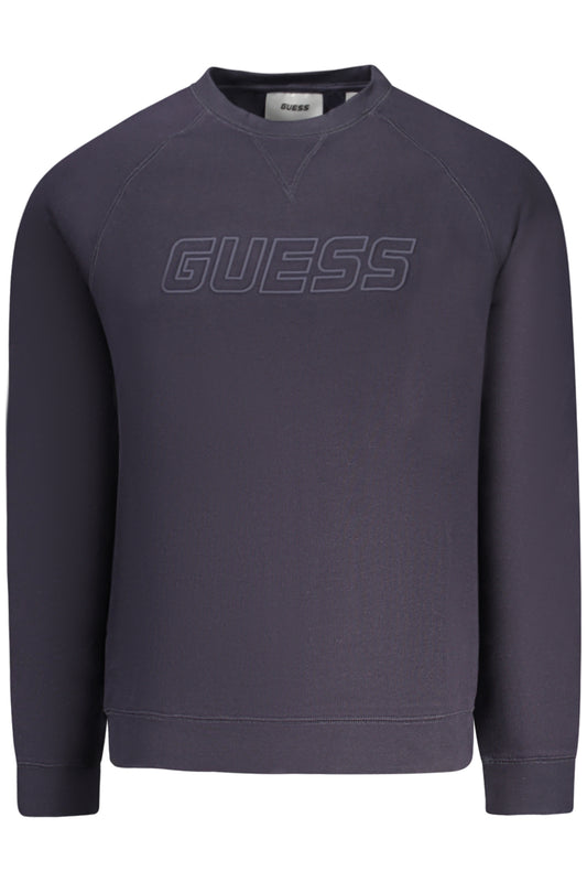 GUESS JEANS FELPA SENZA ZIP UOMO BLU