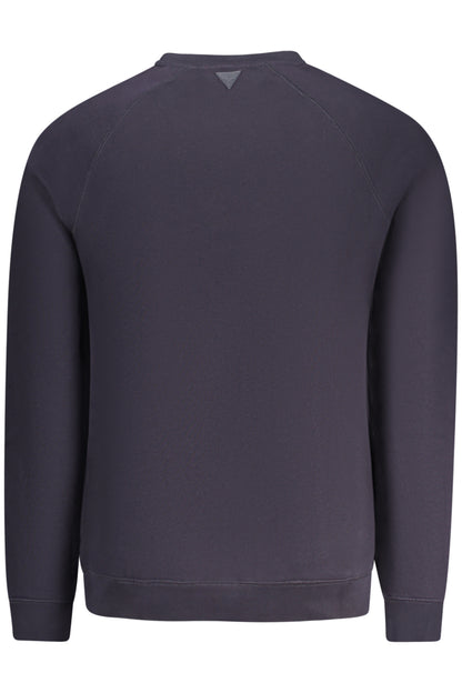 GUESS JEANS FELPA SENZA ZIP UOMO BLU
