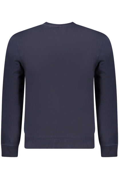 GUESS JEANS FELPA SENZA ZIP UOMO BLU