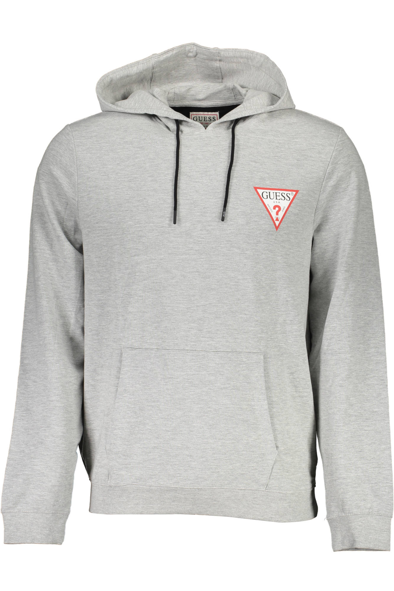 GUESS JEANS FELPA SENZA ZIP UOMO GRIGIO