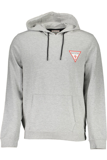 GUESS JEANS FELPA SENZA ZIP UOMO GRIGIO