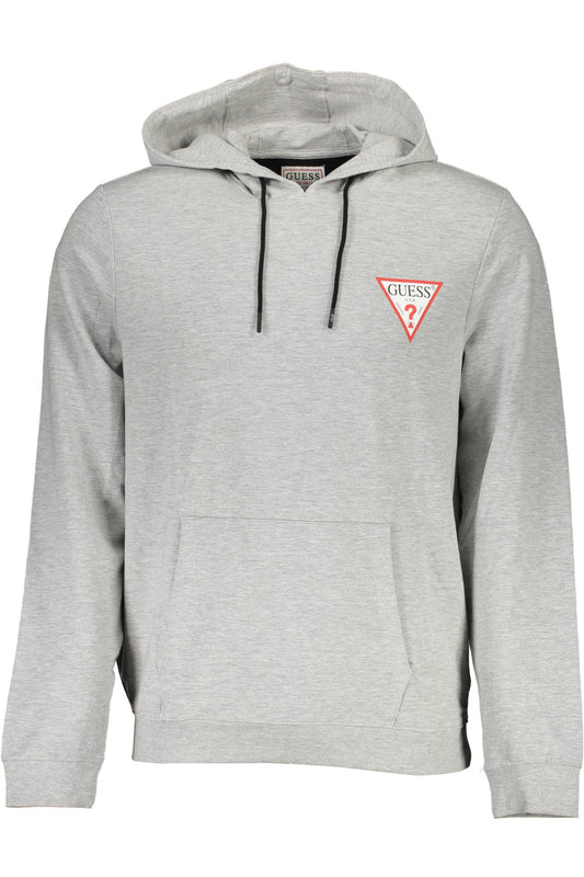 GUESS JEANS FELPA SENZA ZIP UOMO GRIGIO
