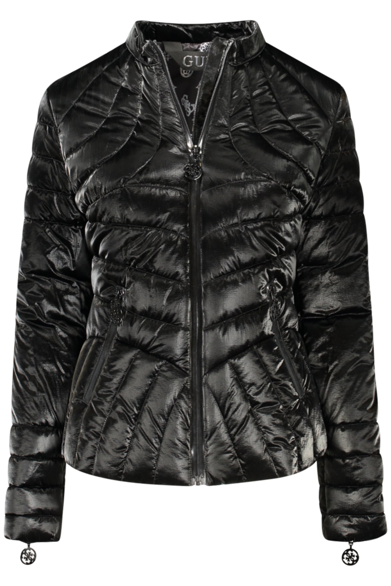 GUESS JEANS GIUBBOTTO DONNA NERO