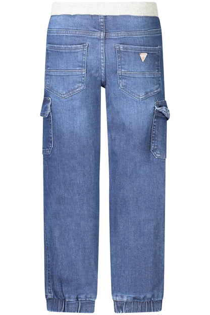 GUESS JEANS JEANS DENIM BAMBINO BLU