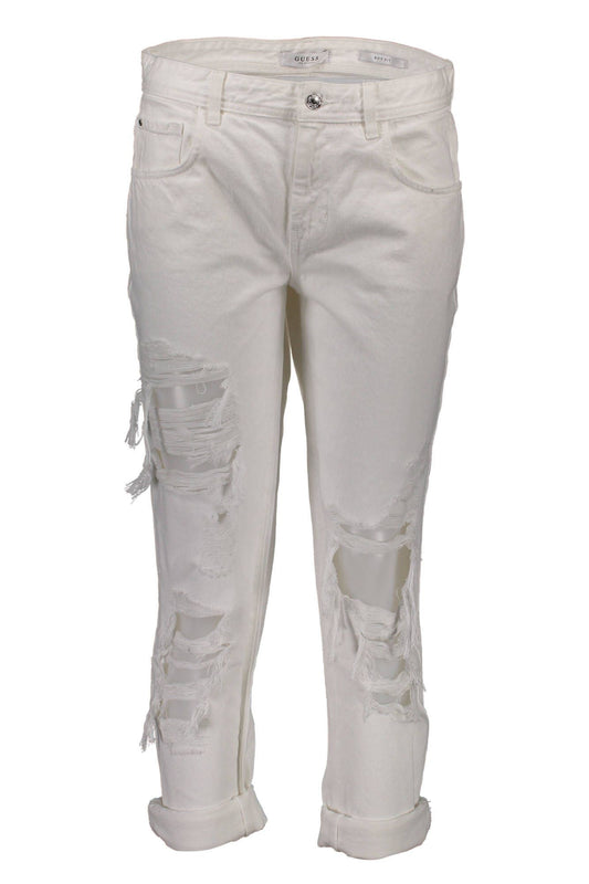 GUESS JEANS JEANS DENIM DONNA BIANCO