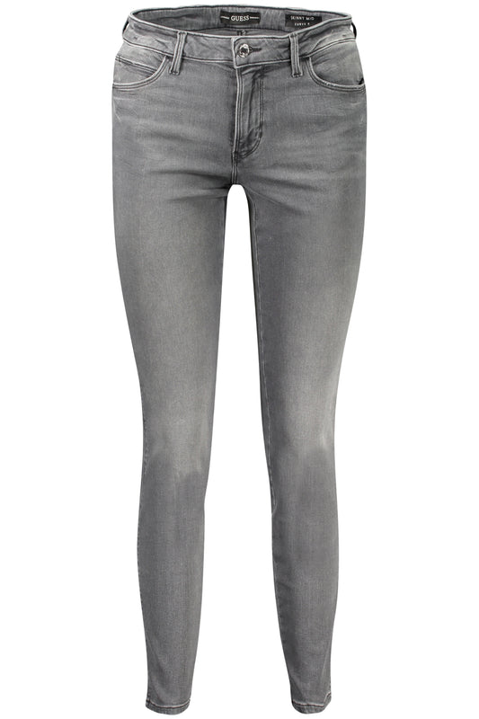 GUESS JEANS JEANS DENIM DONNA GRIGIO