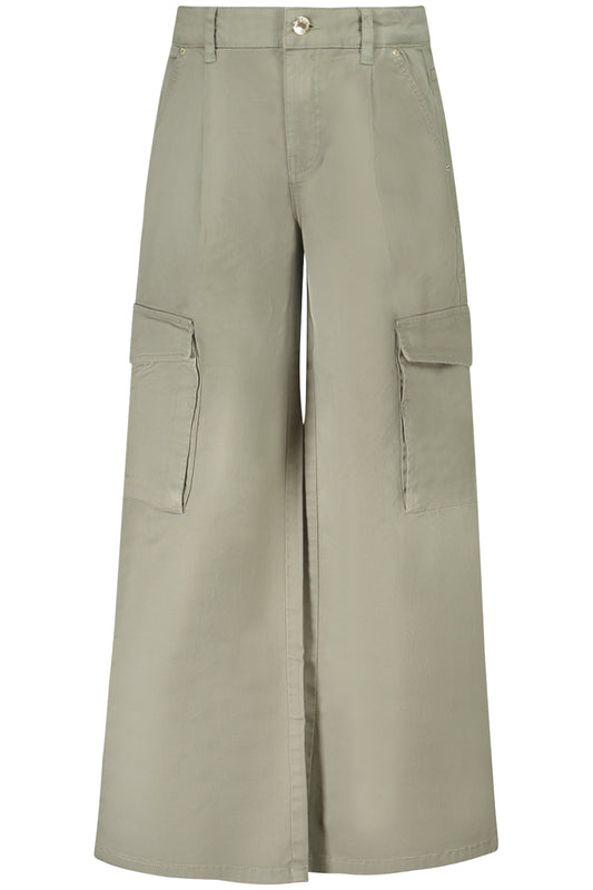 GUESS JEANS PANTALONE BAMBINA VERDE