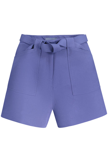 GUESS JEANS PANTALONE SHORT DONNA BLU